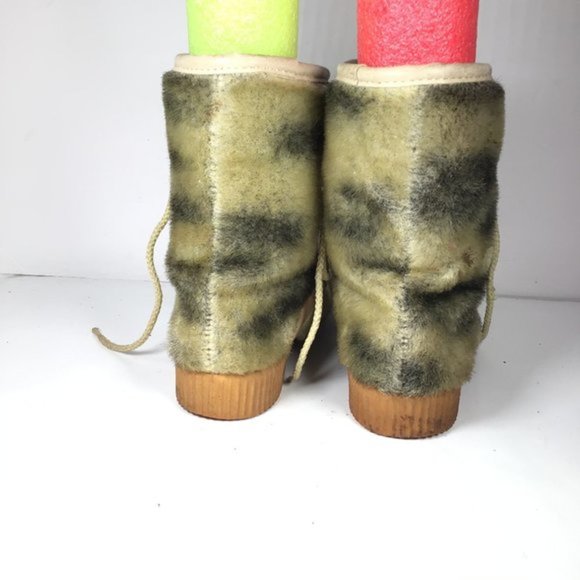 Dunham Winter Boots Tan/Black Size 7 - Picture 3 of 12